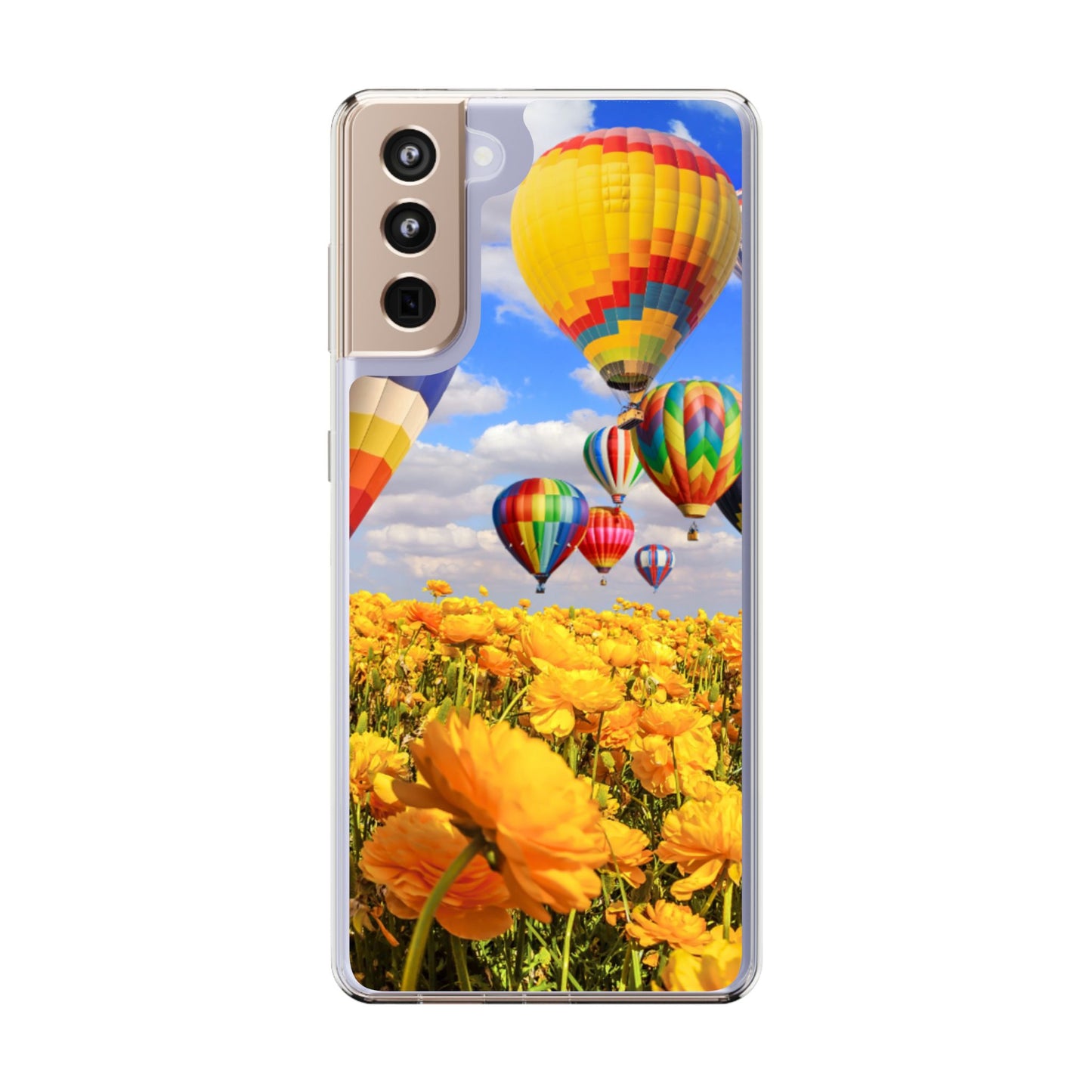 Clear Phone Case – Up We Go