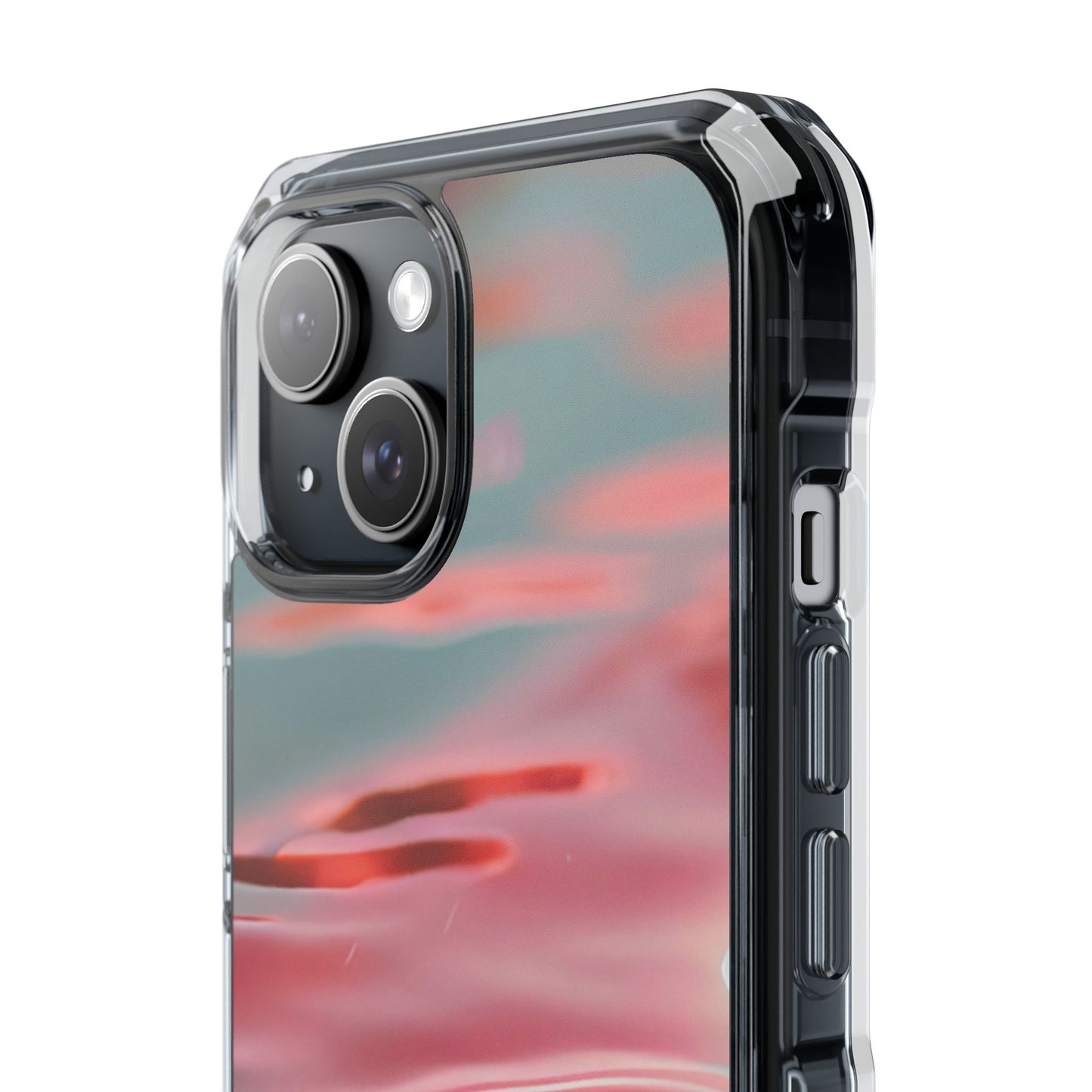 Clear Magnetic Phone Case – Liquid Sunset