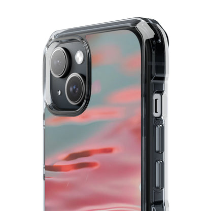 Clear Magnetic Phone Case – Liquid Sunset