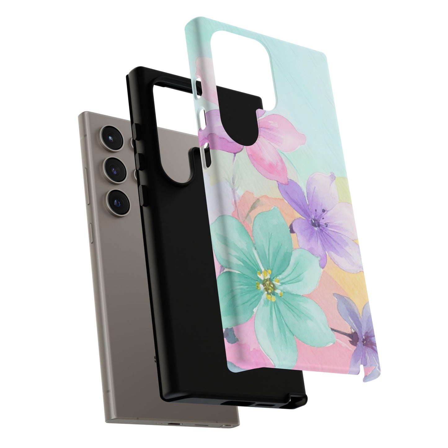 Protective Phone Case – Water Petal