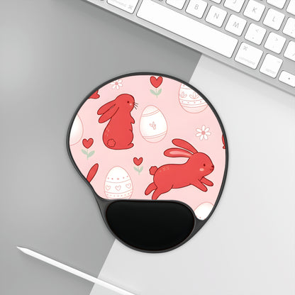Ergonomic Mouse Pad – Hop & Hearts