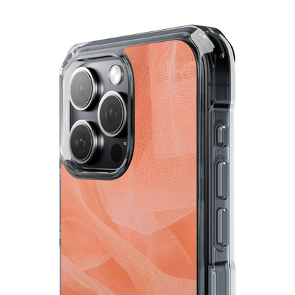 Clear Magnetic Phone Case – Coral Veil