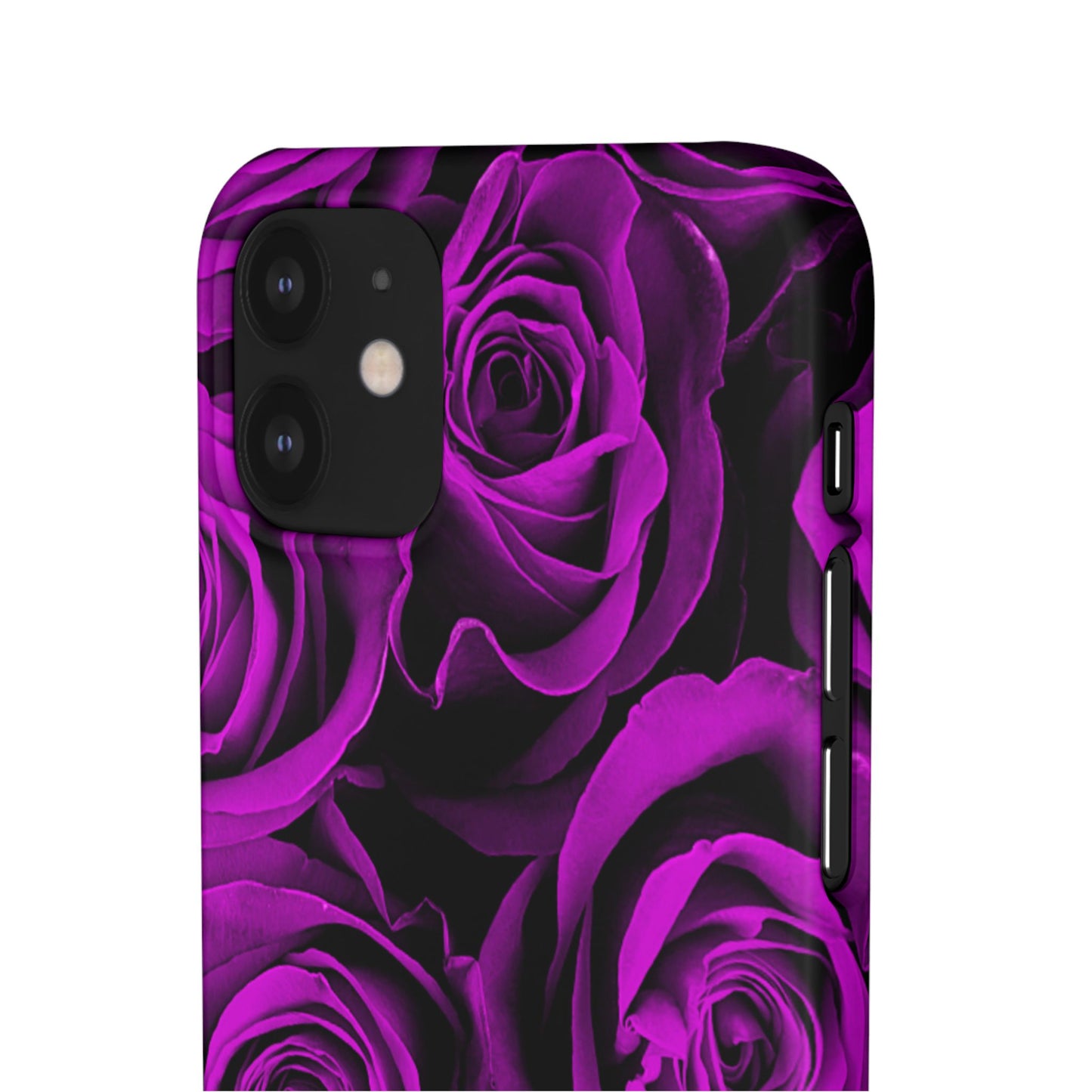 Snap Phone Case – Amethyst Roses