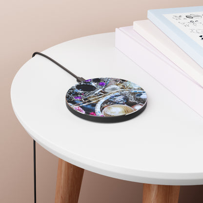 Wireless Charger – Chrome Jewel