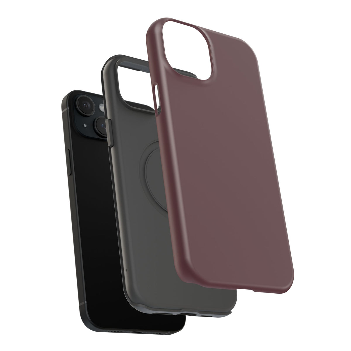 Impact-Resistant Phone Case – Mulled Wine – Compatible with iPhone 11–17 & Samsung Galaxy S22–S26 Series