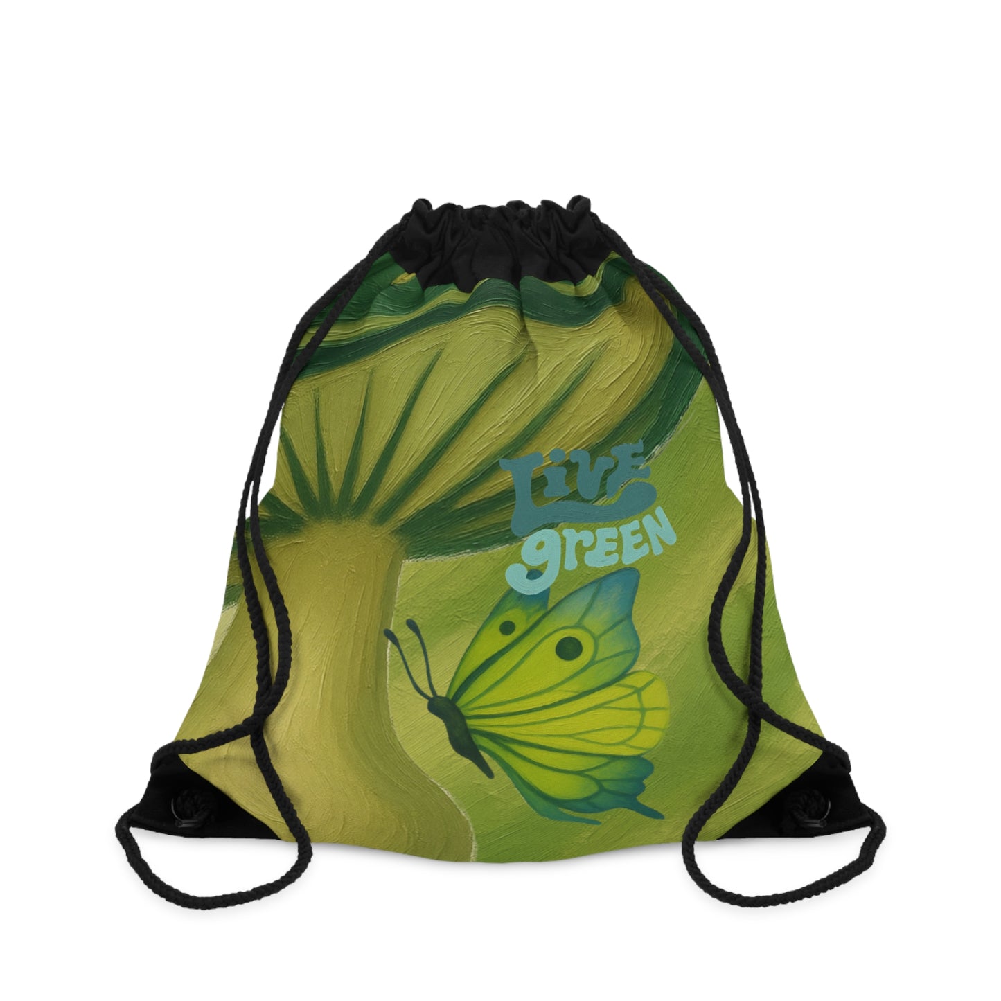 Drawstring Bag – Live Green