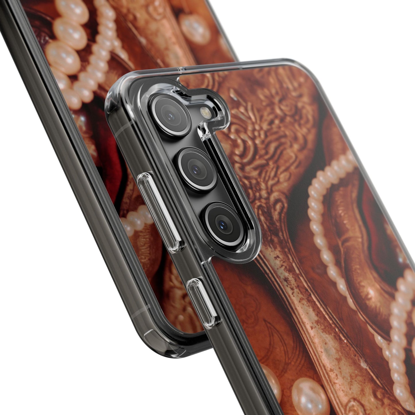 Clear Phone Case – Bronze Vanity