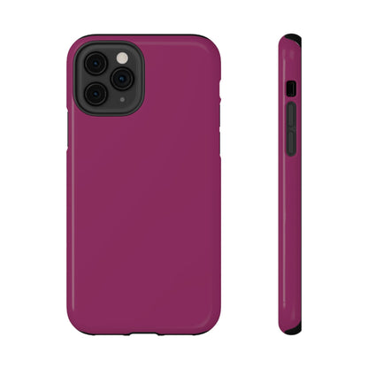 Impact-Resistant Phone Case – Orchard Plum – Compatible with iPhone 11–17 & Samsung Galaxy S22–S26 Series