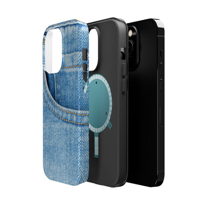Wireless-Charging Compatible Case – Blue Jean Baby