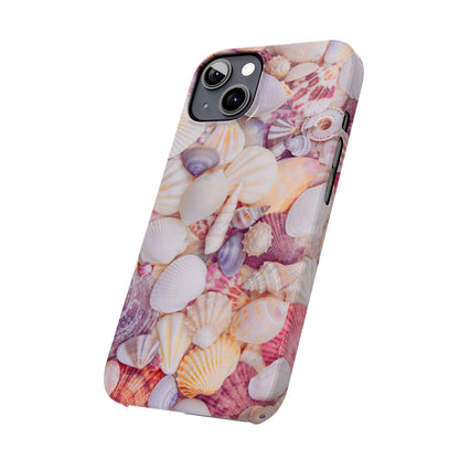 Slim Phone Case – Shell Scatter