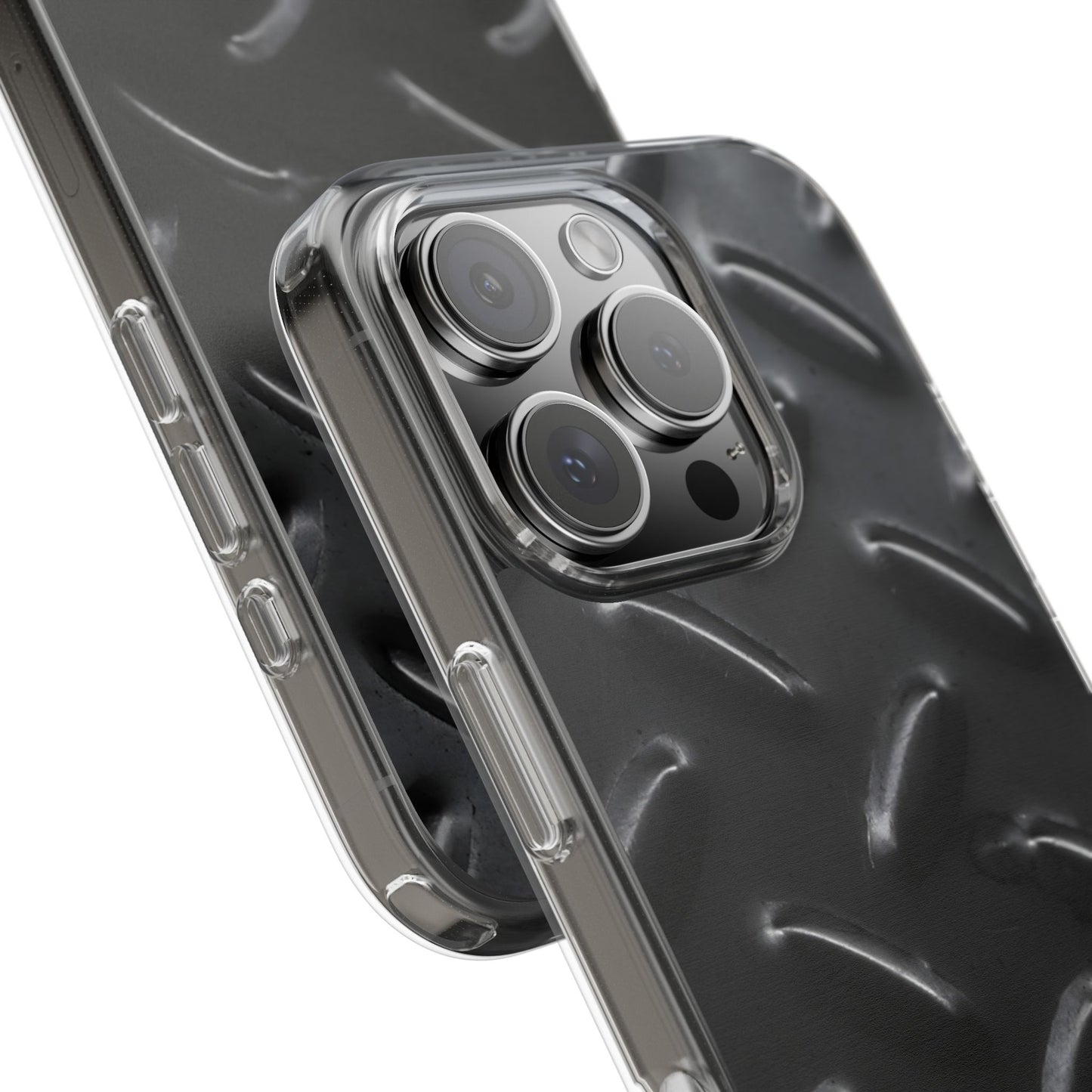 Clear Phone Case – Blackout Plate