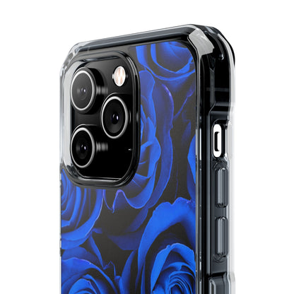 Clear Magnetic Phone Case – Midnight Bloom
