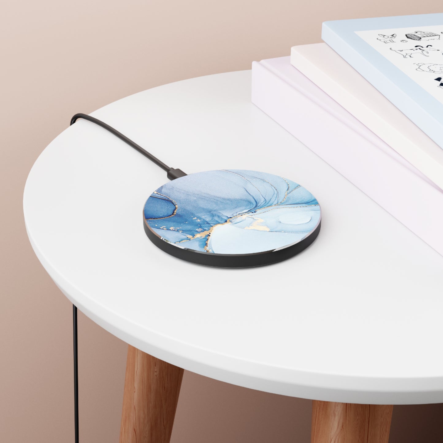 Wireless Charger – Blue Agate