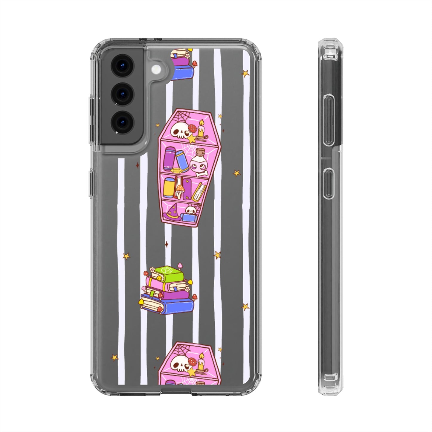 Clear Phone Case – Booked to Death