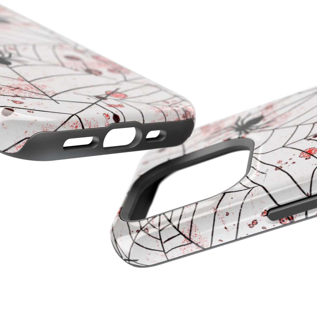 Impact-Resistant Phone Case – Blood Web