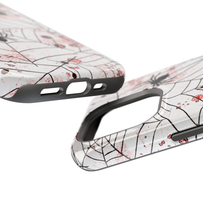 Impact-Resistant Phone Case – Blood Web