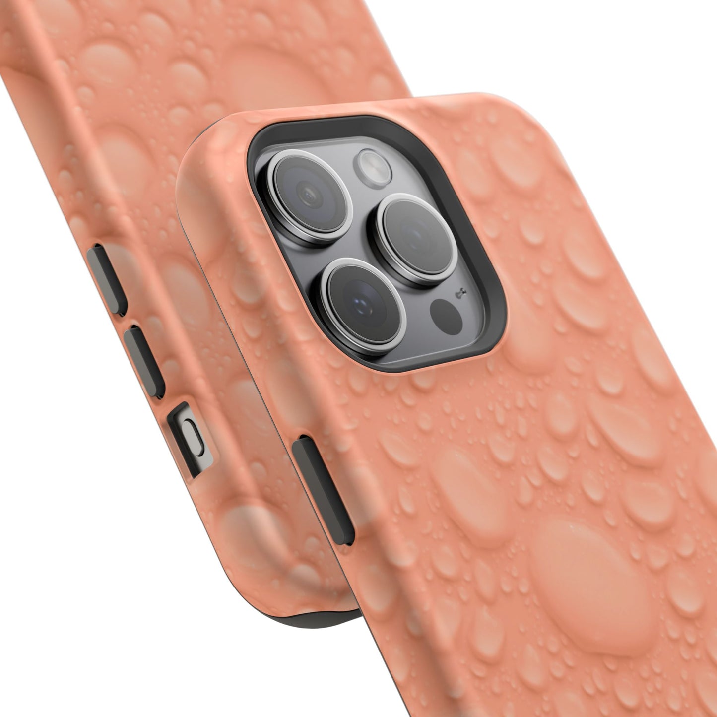 Impact-Resistant Phone Case – Apricot Rain