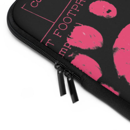 Laptop Sleeve – Mom’s Little Pink Footprints
