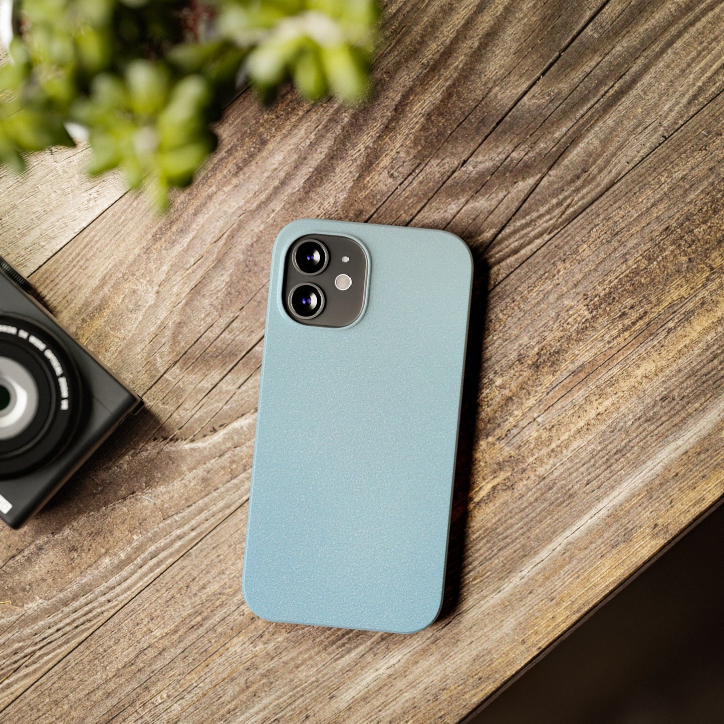 Slim Phone Case – Blue Whisper