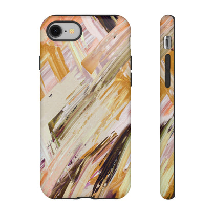 Protective Phone Case – Brush & Bronze