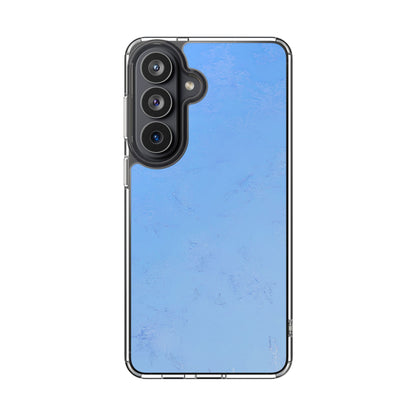 Clear Phone Case – Azure Fade