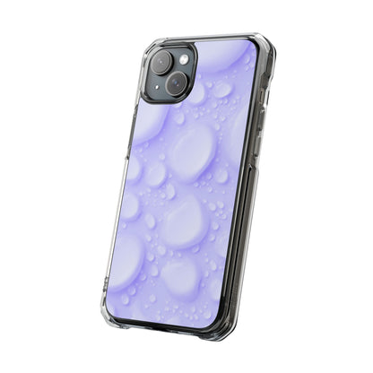 Clear Magnetic Phone Case – Lilac Dew