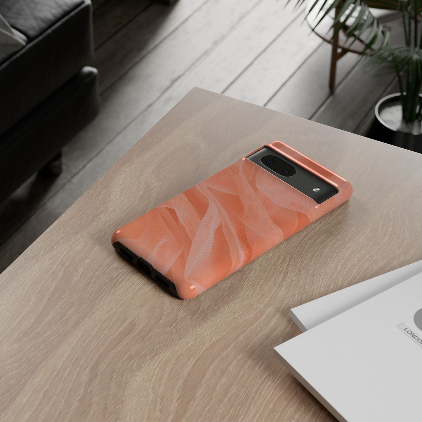 Protective Phone Case – Coral Veil