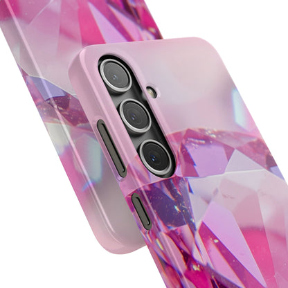 Snap Phone Case – Pink Ice