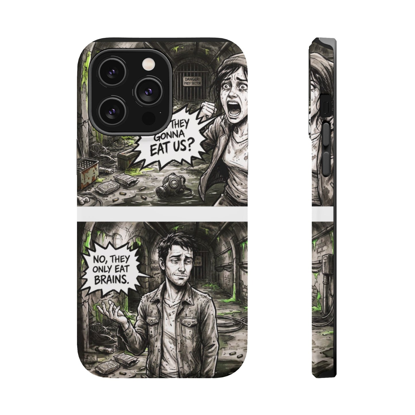 Wireless-Charging Compatible Case – Brains Only