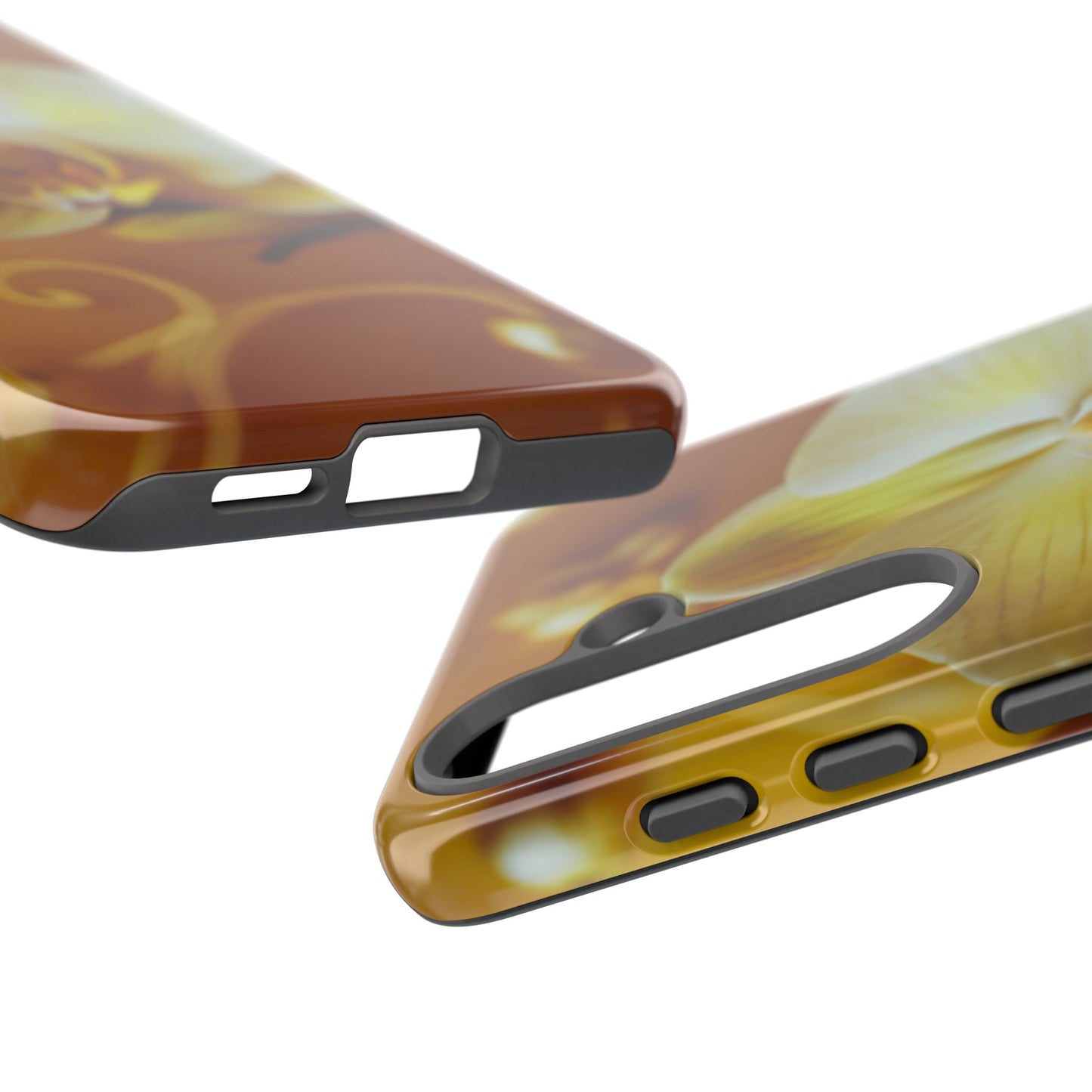 Protective Phone Case – Amber Orchid
