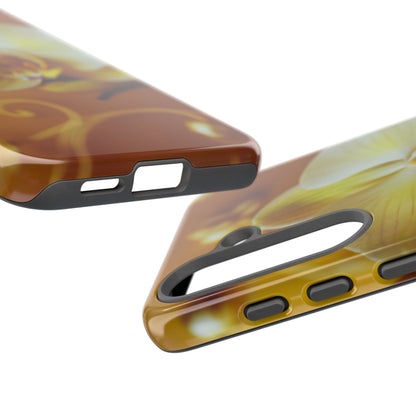 Protective Phone Case – Amber Orchid