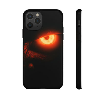 Protective Phone Case – Blazing Monster Eyes