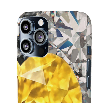 Snap Phone Case – Heart of Gold