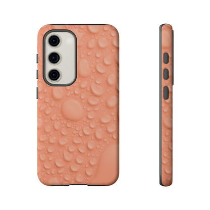 Protective Phone Case – Apricot Rain