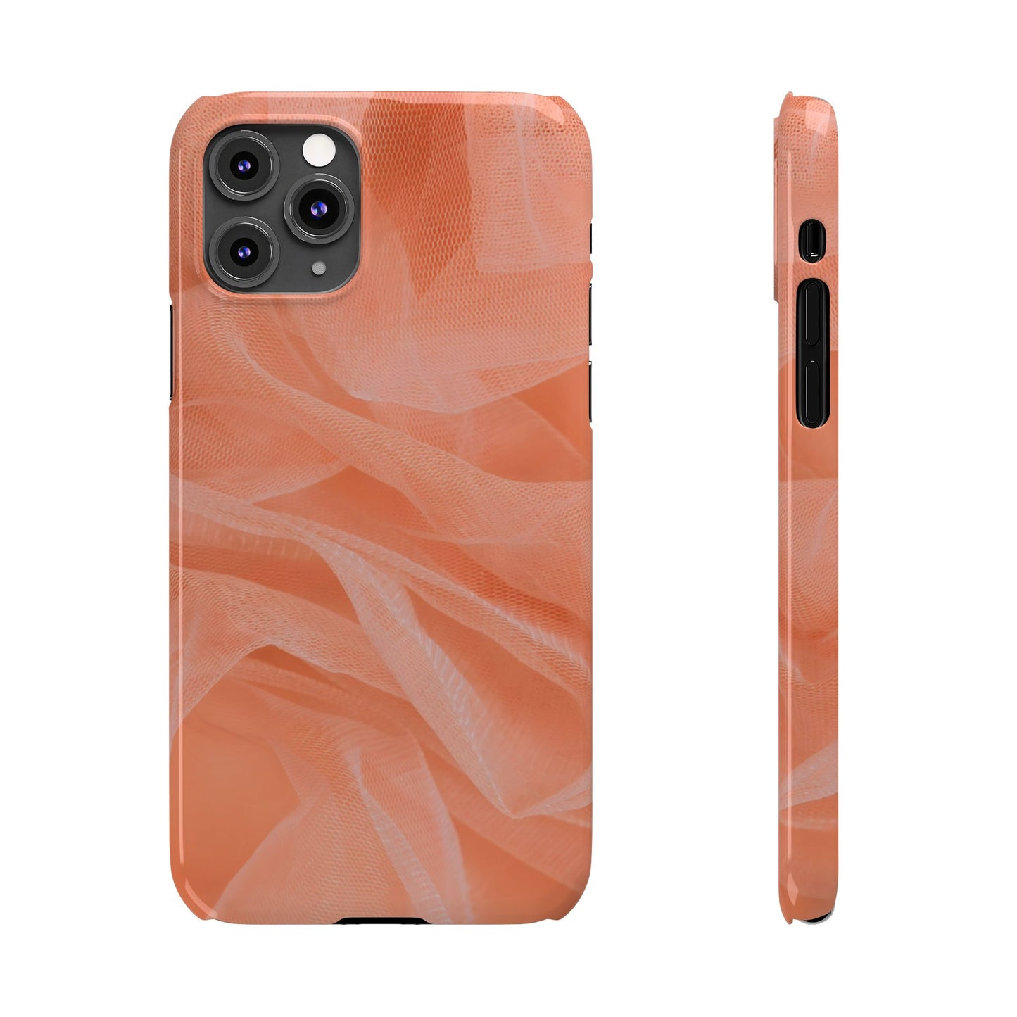 Slim Phone Case – Coral Veil