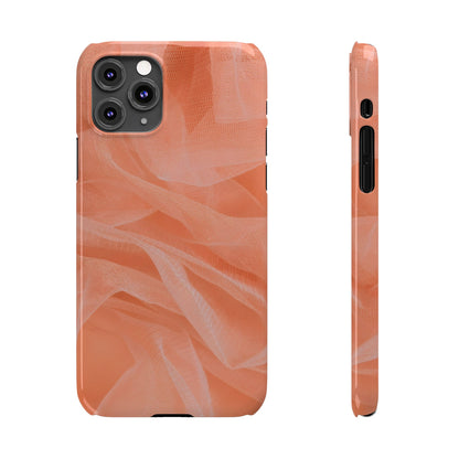 Slim Phone Case – Coral Veil