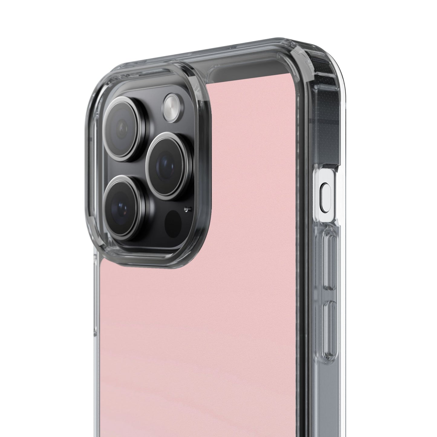 Clear Phone Case – Soft Blush