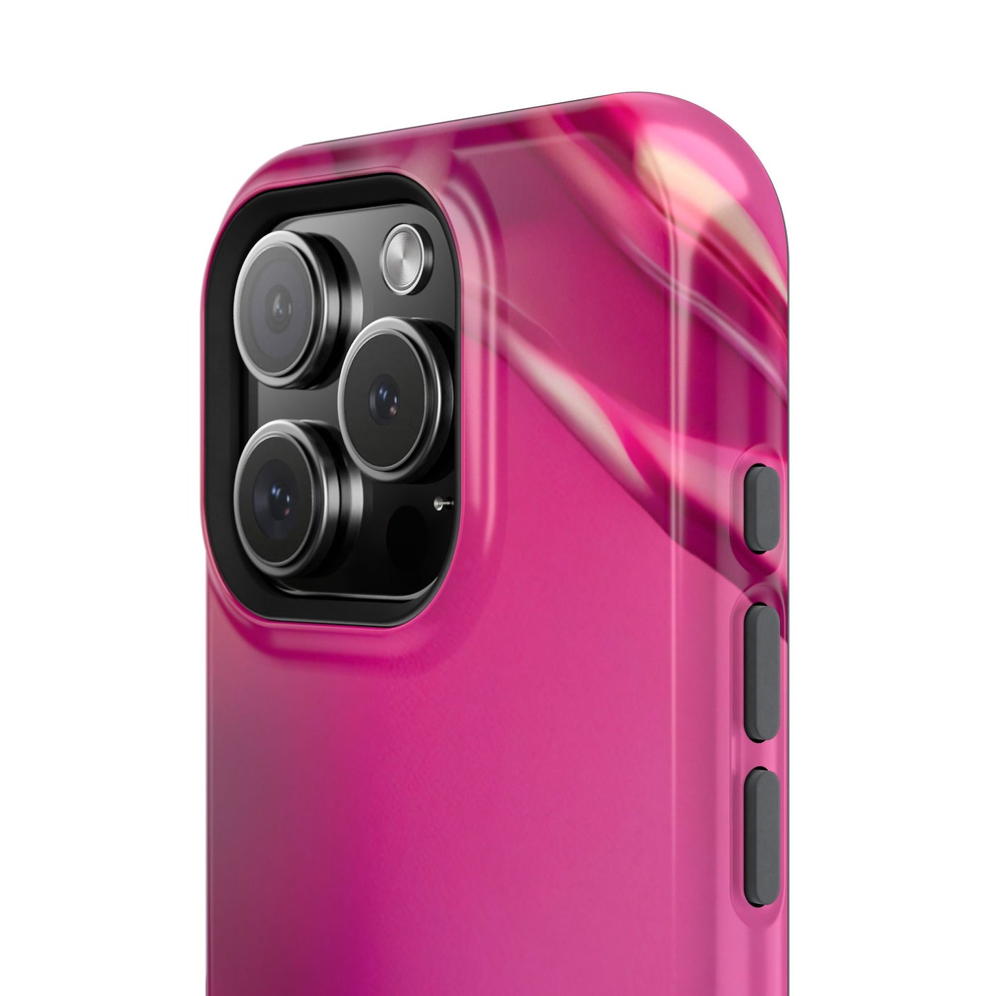 Impact-Resistant Phone Case – Magenta Motion