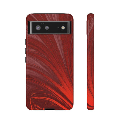 Protective Phone Case – Crimson Current