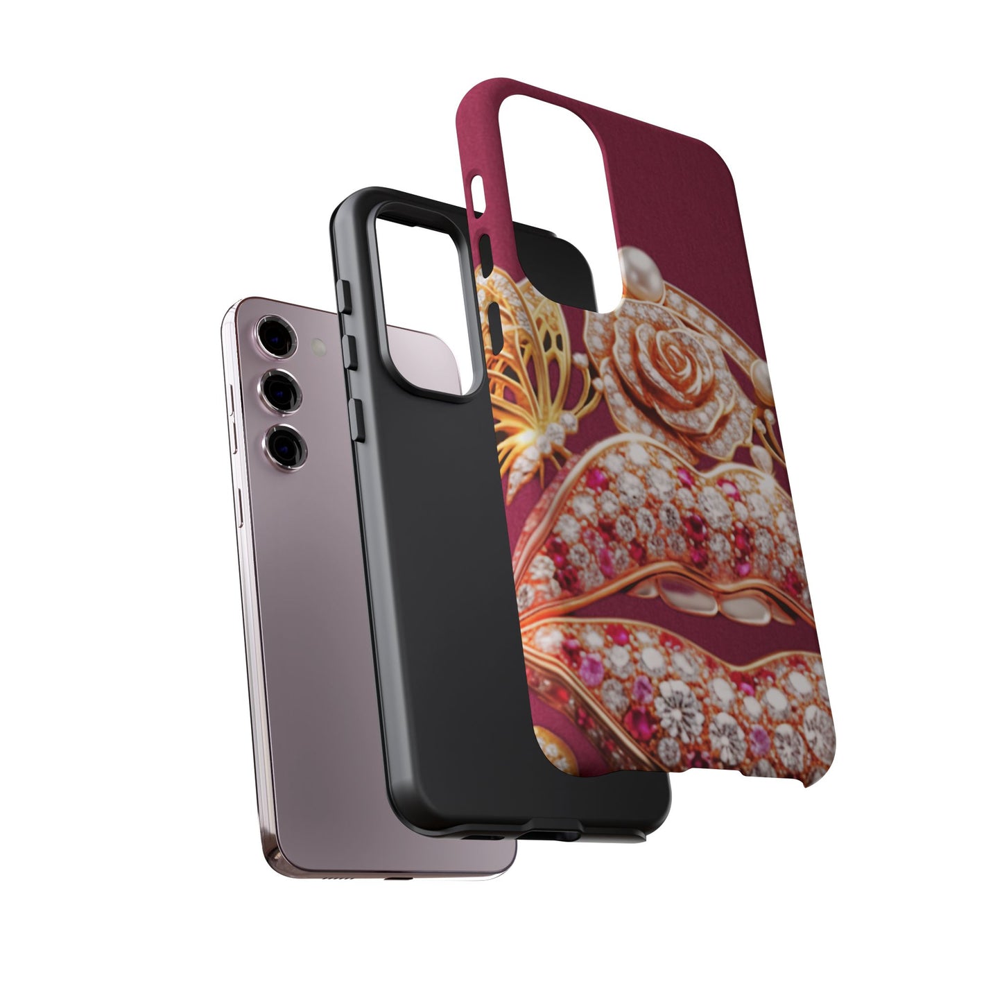 Protective Phone Case – Kiss of Gold