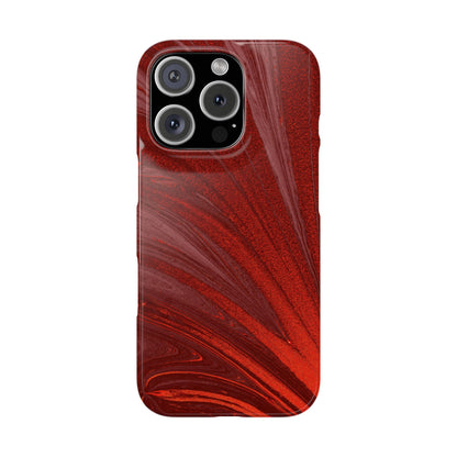 Snap Phone Case – Crimson Current
