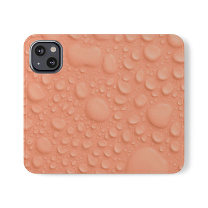 Flip Case - Apricot Rain