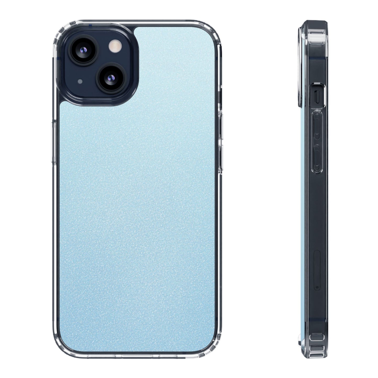Clear Phone Case – Blue Whisper
