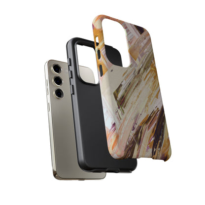 Protective Phone Case – Brush & Bronze