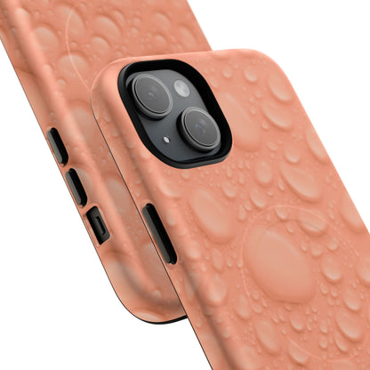 Protective Magnetic Phone Case – Apricot Rain