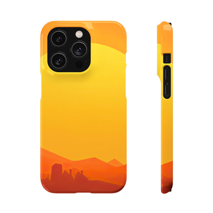 Snap Phone Case – Desert Sunrise