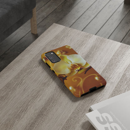 Protective Phone Case – Amber Orchid
