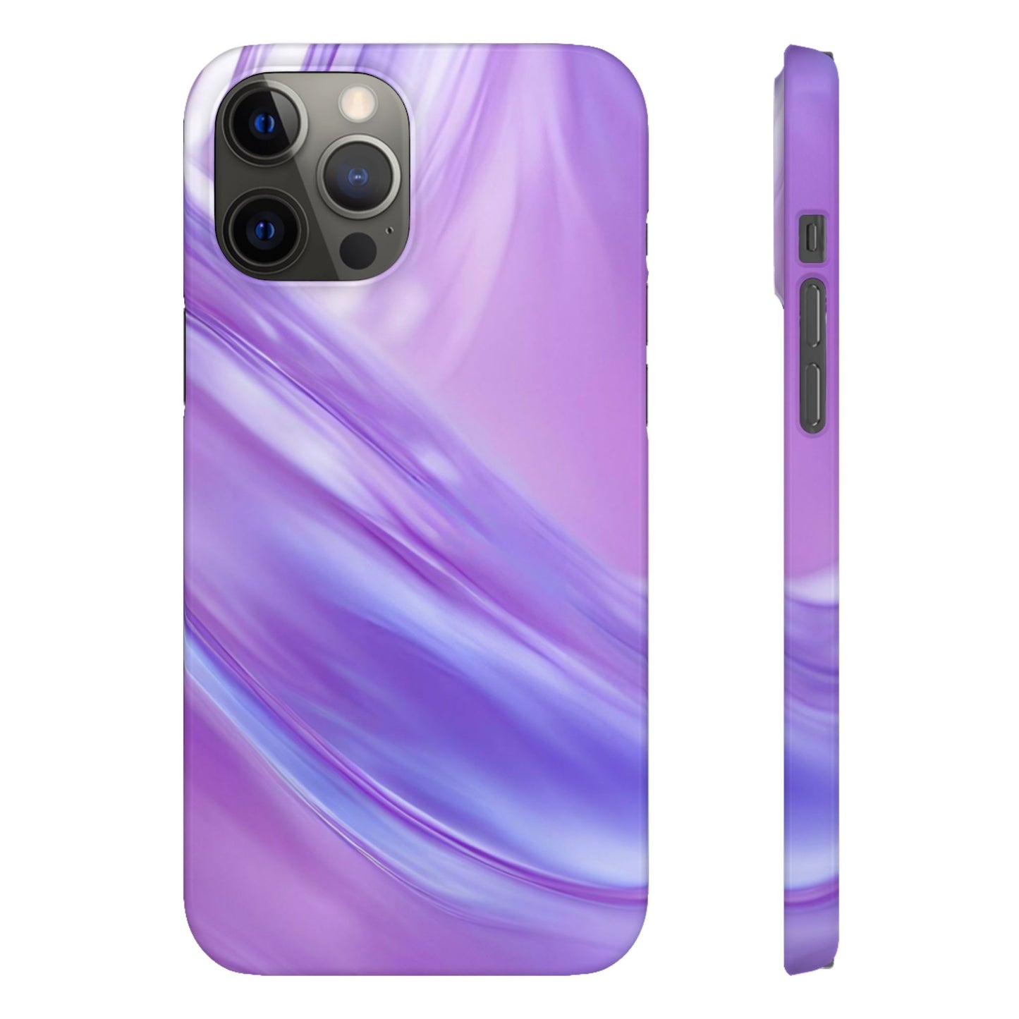 Snap Phone Case – Lavender Wave