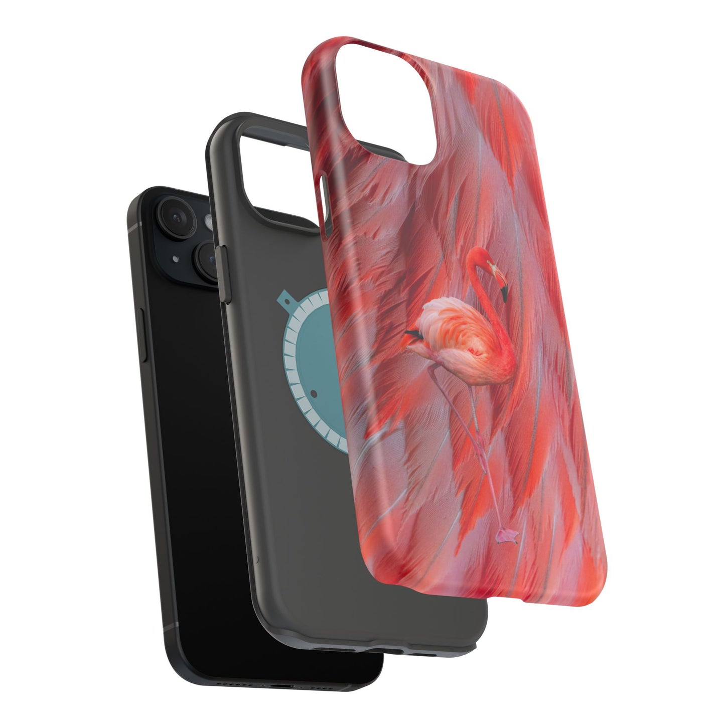 Wireless-Charging Compatible Case – Scarlet Plume