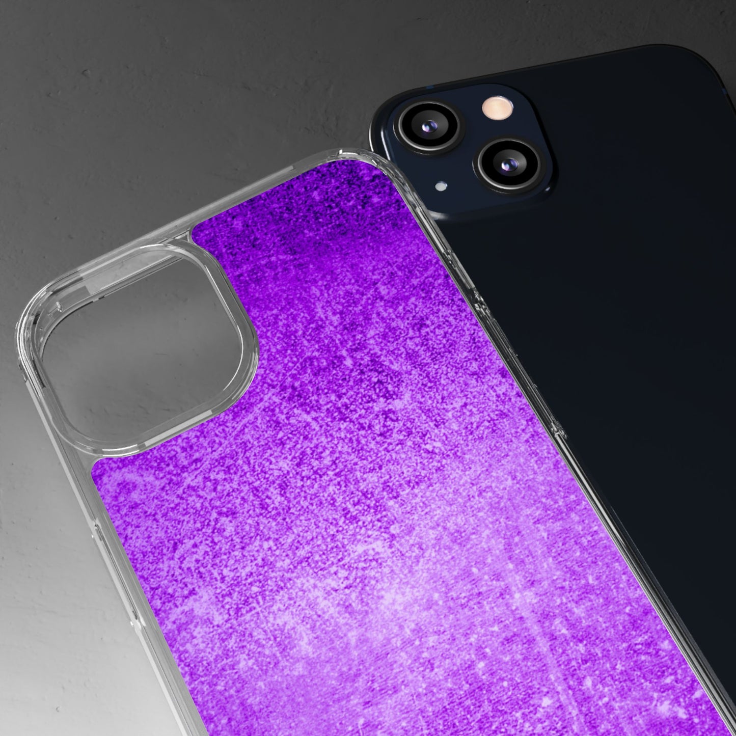 Clear Phone Case – Violet Voltage